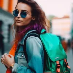 Kolorowe plecaki damskie